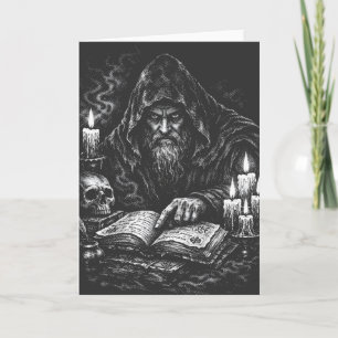 Zauberer beim Studium des Grimoire — von BurnsInHe Karte