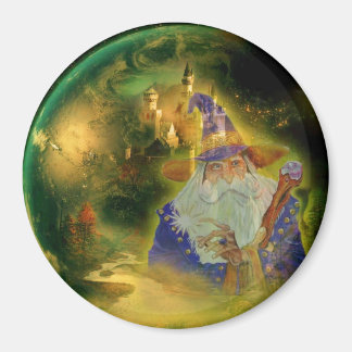 Zauberer der Nacht Magnet