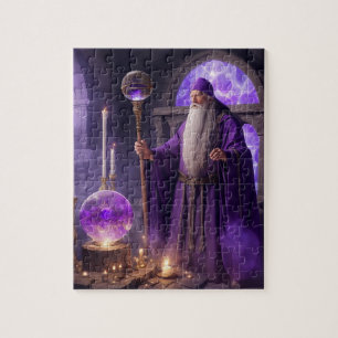 Zauberer des Jigsaw-Puzzles der Ewigen Zeit