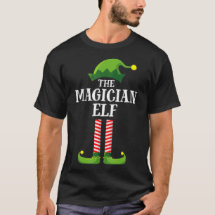 Zauberer-Elf Passende Familiengruppen-Weihnachtsfe T-Shirt