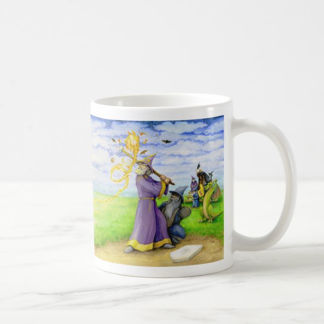 Zauberer für Bat Kaffeetasse (Rechts)