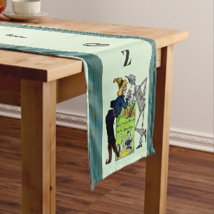 Zauberer für den Oz Table Runner Kurzer Tischläufer
