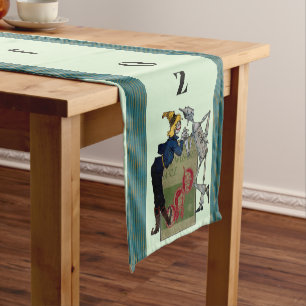 Zauberer für den Oz Table Runner Kurzer Tischläufer