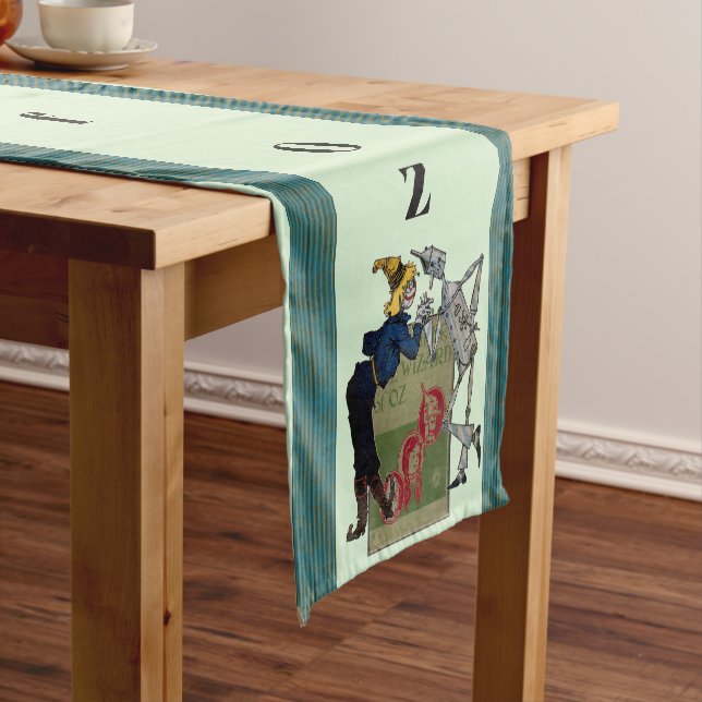 Zauberer für den Oz Table Runner Kurzer Tischläufer (Beispiel)