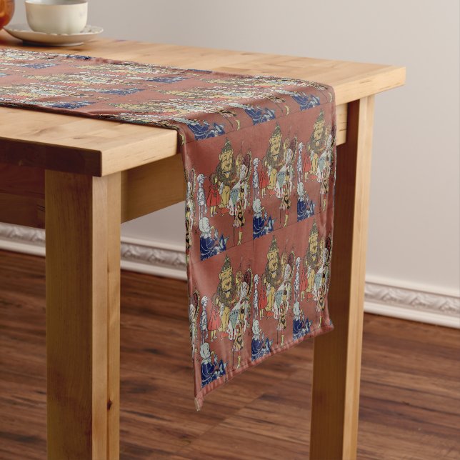Zauberer für den Oz Table Runner Kurzer Tischläufer (Beispiel)