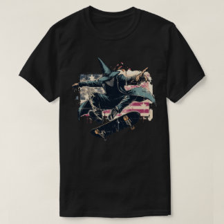Zauberer für den Patrioten T-Shirt
