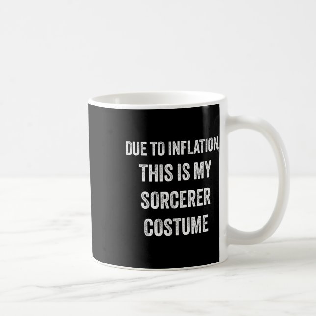 Zauberer Halloween-Kostüm Kaffeetasse (Rechts)