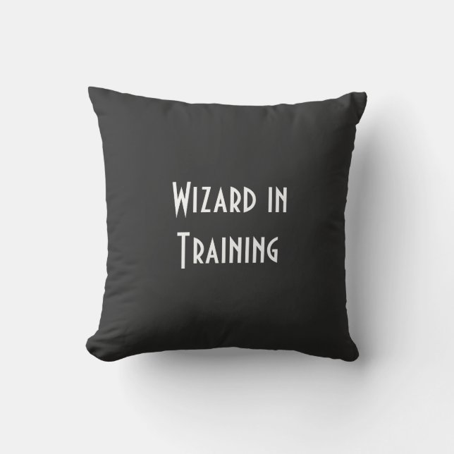 Zauberer in der Ausbildung von CUSHION Geschenk Kissen (Vorderseite)