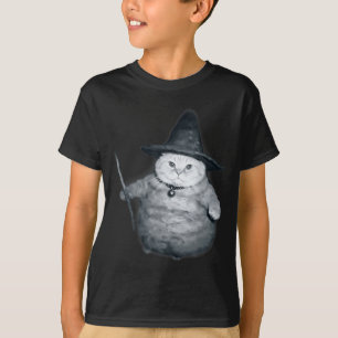 Zauberer-Kätzchen-Meme Chonk Hexe Katze Meme Zucht T-Shirt