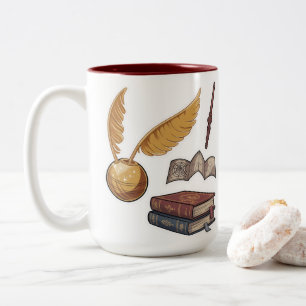 Zauberer-Magie Zweifarbige Tasse