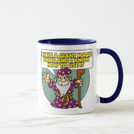 Zauberer mit der Wand-Tasse Tasse