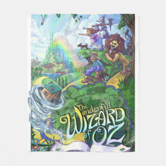 Zauberer Oz Fleece Blanket