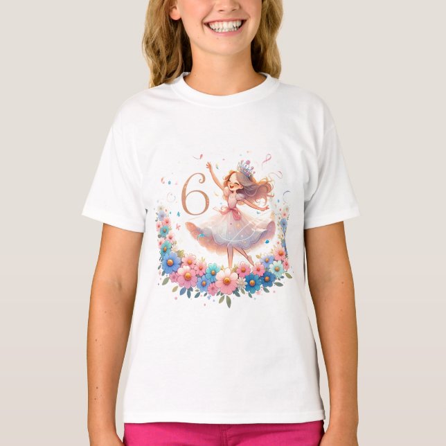 Zauberer Sechs: Eine Blumenmärchen T-Shirt (Vorderseite)