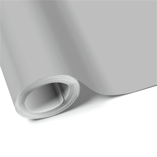 Zauberer Solidgrau Geschenkpapier (Rolleneckpunkt)