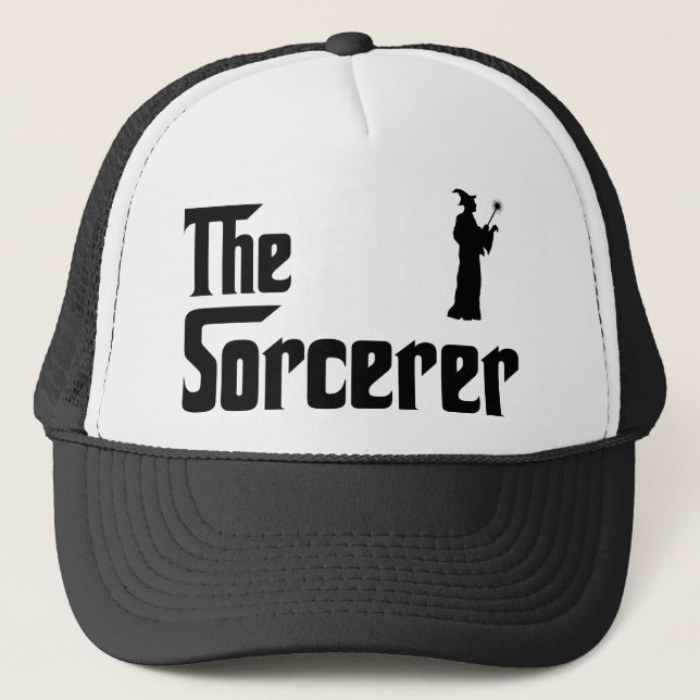 Zauberer Truckerkappe (Vorderseite)