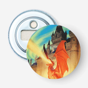 Zauberer und das Magnet des Feuerdrachen-Flaschenö Flaschenöffner