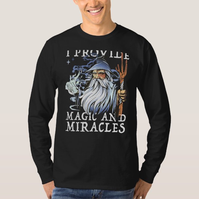 Zauberer und Hexer, die ich zur Verfügung stelle,  T-Shirt (Vorderseite)