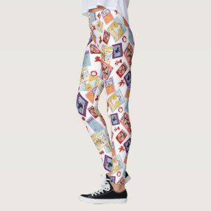 Zauberer von Oz™ Charakter-Druck-Wurf-Muster Leggings