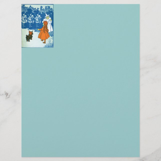 Zauberer von Oz Letterhead (Vorderseite)