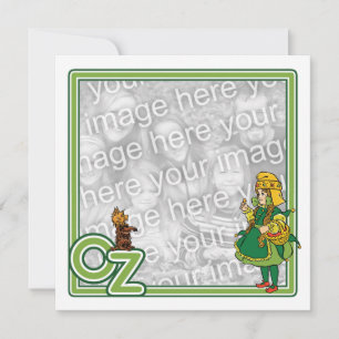 Zauberer von Oz, Mädchen Geburtstagseinladung Einladung