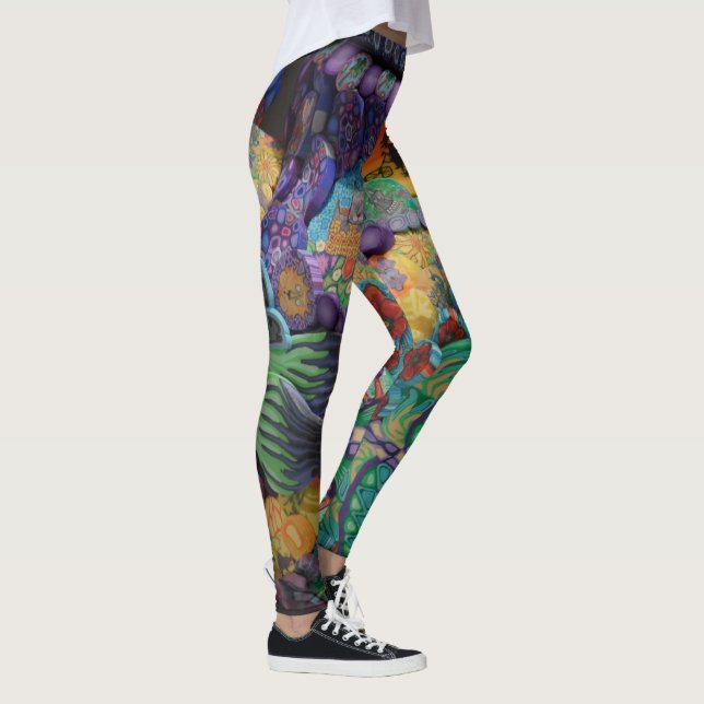 Zauberer von Oz Millefiori Leggings (Rechts)