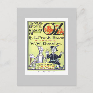 Zauberer von Oz Postkarte