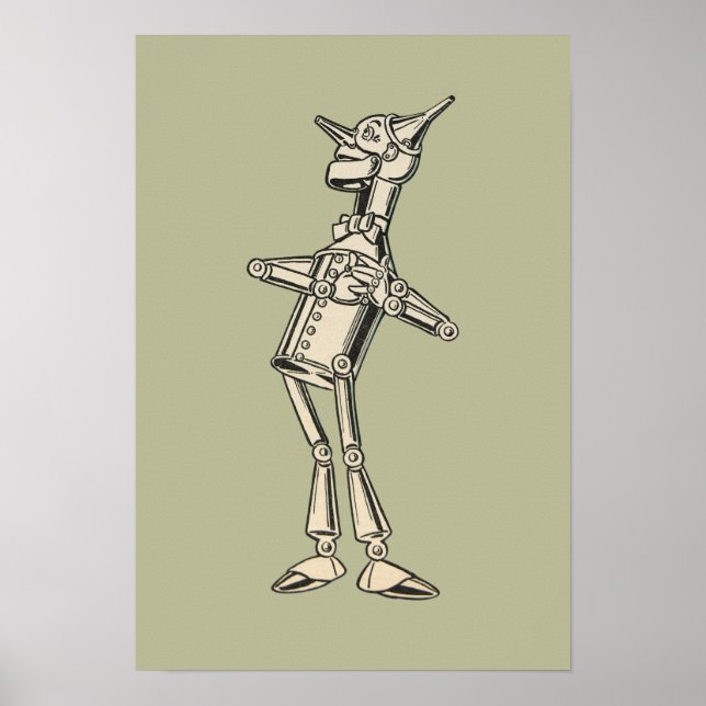 Zauberer von Oz Tin Man Poster (Vorne)