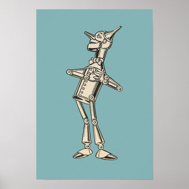 Zauberer von Oz Tin Man Poster (Vorne)