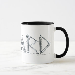 Zauberer-Waffen-Collage Tasse