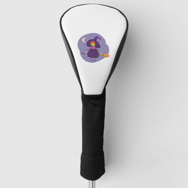 Zauberer Zauberer Zauberer Magie Zauberei Hexe zau Golf Headcover (Vorderseite)