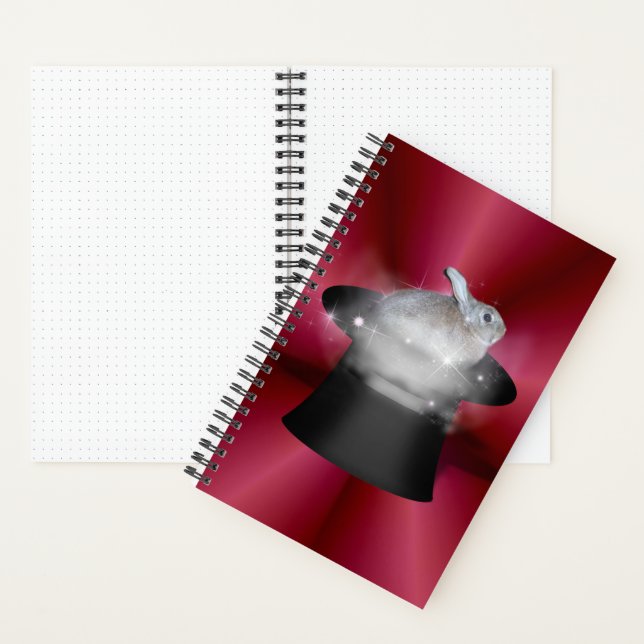 Zaubererkaninchen Notizbuch (Innen)