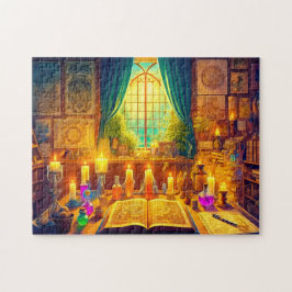 Zauberers Arbeitszimmer Verzauberte Alchemie Magis