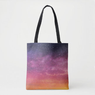 Zauberfarbe: Himmelshintergrund bezaubern. Tasche