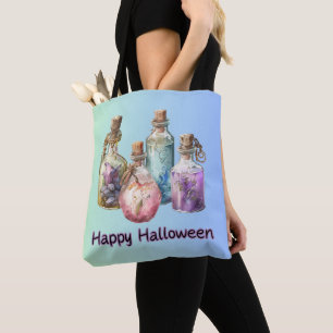 Zauberflaschen Flaschen Glückliche Halloween Tasche