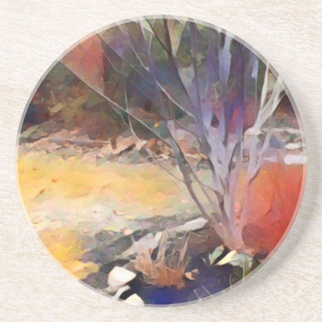 Zaubergarten Getränkeuntersetzer (Vorne)