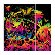 Zaubergarten mit Schmetterlingen