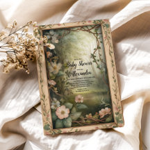 Zauberhafte Blumenwaldsäulendusche