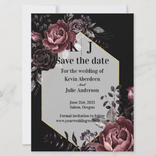 Zauberhafte Blüten Save The Date