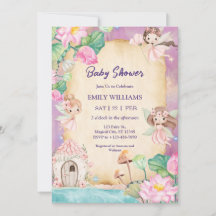 Zauberhafte Feen-Garten-Baby-Party