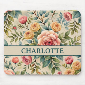 Zauberhafte Florals-Maus-Pad Mousepad