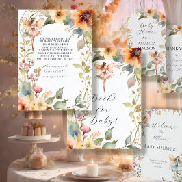 Zauberhafte Girl Books für Kinder Begleitkarte