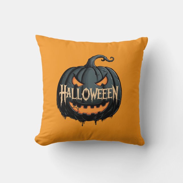 Zauberhafte Halloween-Kissen für gemütliche Dekora Kissen (Vorderseite)