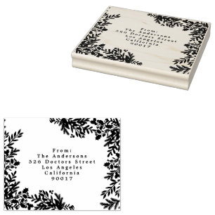 Zauberhafte Klassik Elegance Weihnachten Gummistempel