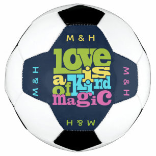 Zauberhafte Liebe für Mono-Fußball Fußball