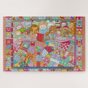Zauberhafte Märchen Kaleidoskop Quilt-Puzzle