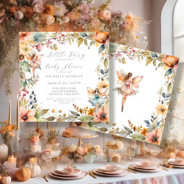 Zauberhafte Märchenfall-Blütendusche Einladung