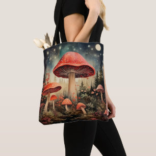 Zauberhafte Mushroom-Hintergründe Tasche