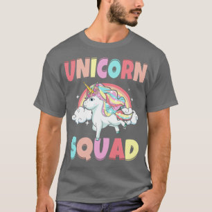 Zauberhafte mythische Kreatur der Einhornscheibe T-Shirt