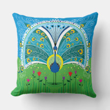 Zauberhafte Pfau-Symmetrie