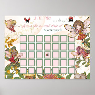 Zauberhafte Whimsical Ladybug Ratet Day Poster